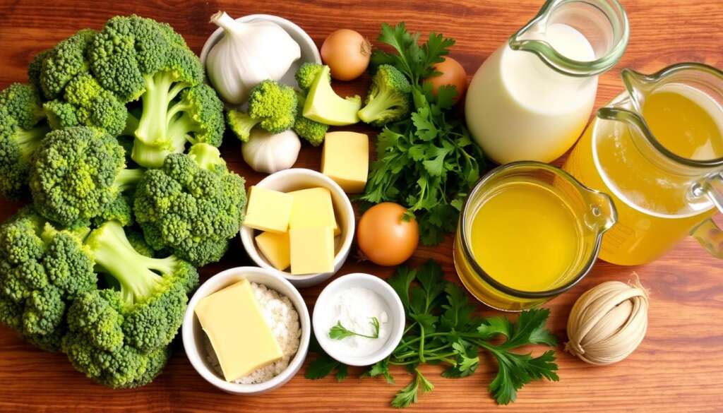 cream of broccoli soup ingredients