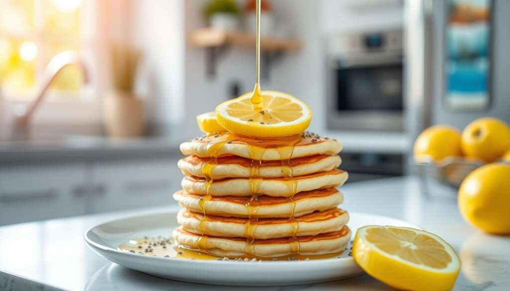 lemon poppy seed pancakes